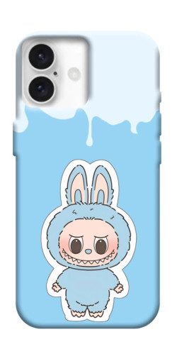 Чехол itsPrint Labubu blue для Apple iPhone 16 Plus (6.7")