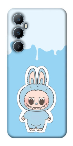 Чехол itsPrint Labubu blue для Realme C65 4G