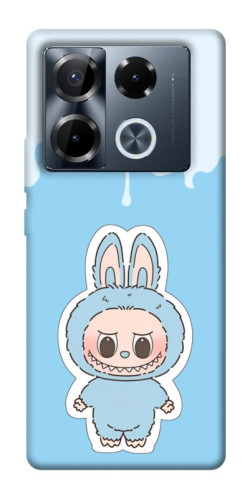 Чехол itsPrint Labubu blue для Infinix Note 40 Pro 4G