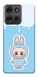 Чехол itsPrint Labubu blue для Motorola Moto G75 5G