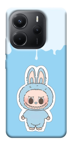 Чехол itsPrint Labubu blue для Xiaomi Redmi Note 14 4G (Int. version)