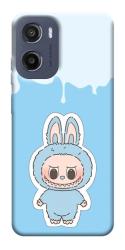 Чехол itsPrint Labubu blue для Motorola Moto G05