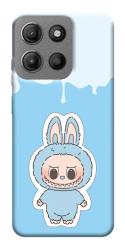 Чехол itsPrint Labubu blue для Motorola Moto G15 4G