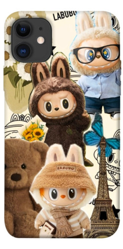Чехол itsPrint Labubu mood для Apple iPhone 11 (6.1")