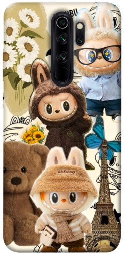 Чехол itsPrint Labubu mood для Xiaomi Redmi Note 8 Pro