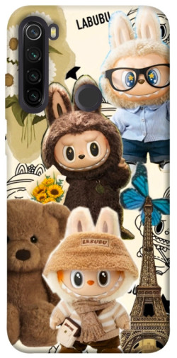 Чехол itsPrint Labubu mood для Xiaomi Redmi Note 8T