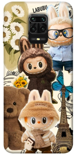 Чехол itsPrint Labubu mood для Xiaomi Redmi Note 9s / Note 9 Pro / Note 9 Pro Max