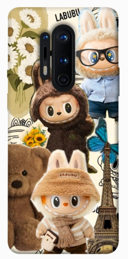 Чехол itsPrint Labubu mood для OnePlus 8 Pro