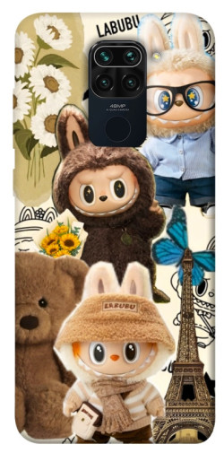 Чехол itsPrint Labubu mood для Xiaomi Redmi Note 9 / Redmi 10X