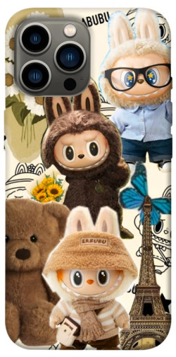 Чехол itsPrint Labubu mood для Apple iPhone 12 Pro Max (6.7")