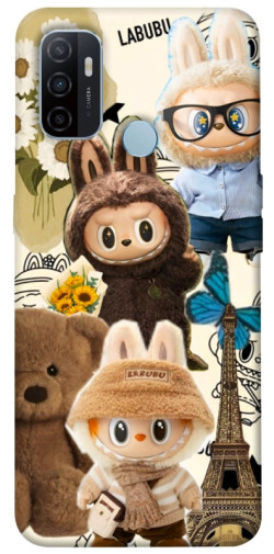 Чехол itsPrint Labubu mood для Oppo A53 / A32 / A33