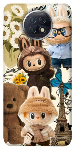 Чехол itsPrint Labubu mood для Xiaomi Redmi Note 9 5G / Note 9T