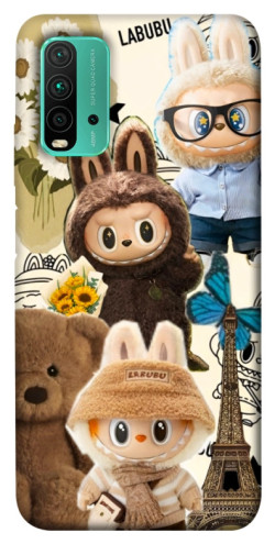 Чехол itsPrint Labubu mood для Xiaomi Redmi Note 9 4G / Redmi 9 Power / Redmi 9T