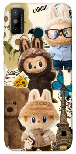 Чехол itsPrint Labubu mood для TECNO Spark 6 Go
