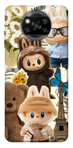 Чехол itsPrint Labubu mood для Xiaomi Poco X3 NFC / Poco X3 Pro