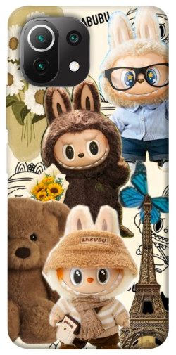 Чехол itsPrint Labubu mood для Xiaomi Mi 11 Lite