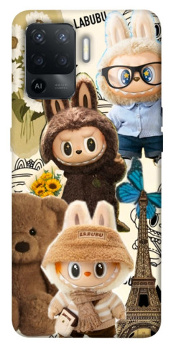 Чехол itsPrint Labubu mood для Oppo Reno 5 Lite