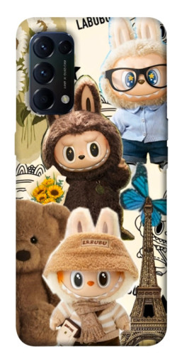 Чехол itsPrint Labubu mood для Oppo Reno 5 4G