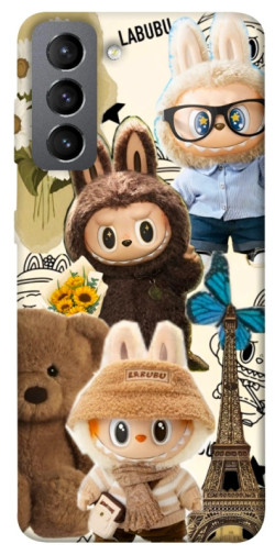 Чехол itsPrint Labubu mood для Samsung Galaxy S21 FE