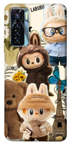 Чехол itsPrint Labubu mood для TECNO Camon 17 Pro