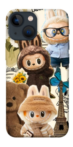 Чехол itsPrint Labubu mood для Apple iPhone 13 mini (5.4")