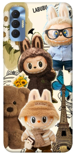 Чохол itsPrint Labubu mood для TECNO Spark 8P