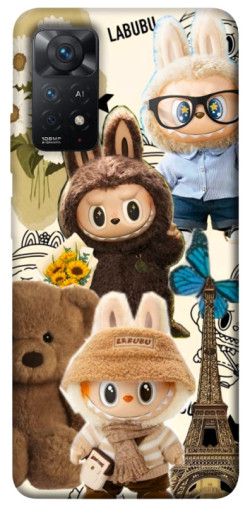 Чехол itsPrint Labubu mood для Xiaomi Redmi Note 11 Pro 4G/5G