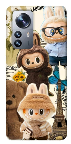 Чехол itsPrint Labubu mood для Xiaomi 12 / 12X