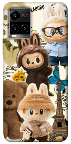 Чехол itsPrint Labubu mood для Vivo Y21 / Y33s