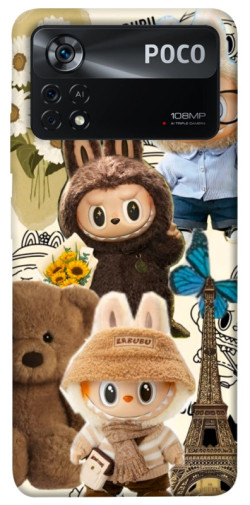Чехол itsPrint Labubu mood для Xiaomi Poco X4 Pro 5G