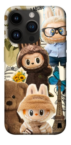 Чехол itsPrint Labubu mood для Apple iPhone 14 Pro (6.1")