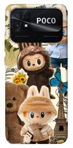 Чехол itsPrint Labubu mood для Xiaomi Poco C40