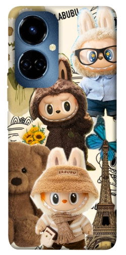 Чохол itsPrint Labubu mood для TECNO Camon 19 (CI6n) / 19 Pro (CI8n)