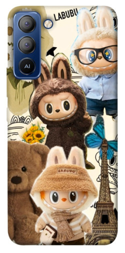 Чохол itsPrint Labubu mood для TECNO Pop 5 LTE