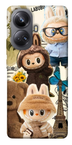 Чехол itsPrint Labubu mood для Realme 10 Pro+