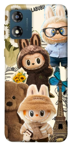 Чехол itsPrint Labubu mood для Motorola Moto E13