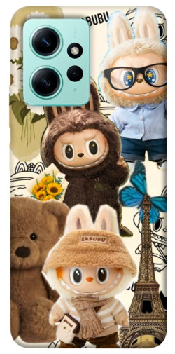 Чехол itsPrint Labubu mood для Xiaomi Redmi Note 12 4G