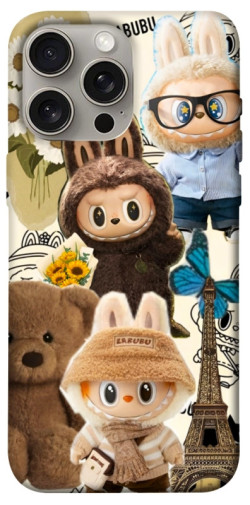 Чехол itsPrint Labubu mood для Apple iPhone 15 Pro Max (6.7")