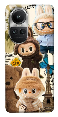 Чехол itsPrint Labubu mood для Oppo Reno 10