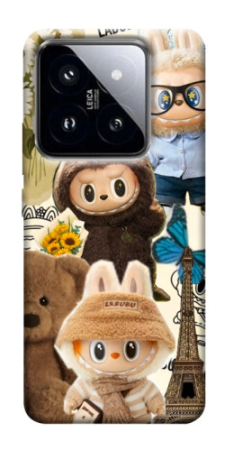 Чехол itsPrint Labubu mood для Xiaomi 14 Pro