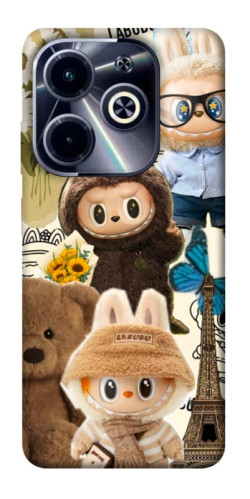 Чехол itsPrint Labubu mood для Infinix Hot 40i