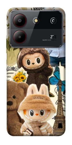Чехол itsPrint Labubu mood для ZTE Blade A54 4G