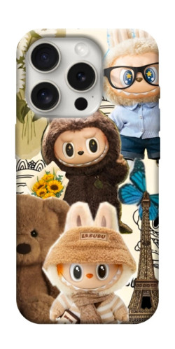 Чехол itsPrint Labubu mood для Apple iPhone 16 Pro (6.3")