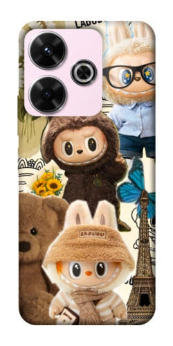Чехол itsPrint Labubu mood для Xiaomi Redmi 13 4G / Poco M6 4G