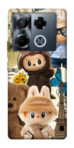 Чехол itsPrint Labubu mood для Infinix Note 40 Pro 4G