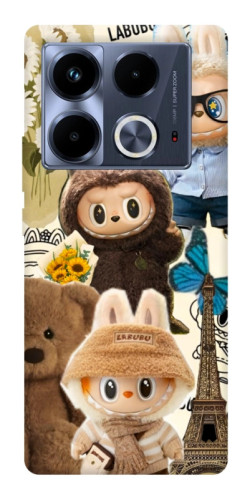 Чехол itsPrint Labubu mood для Infinix Note 40 4G