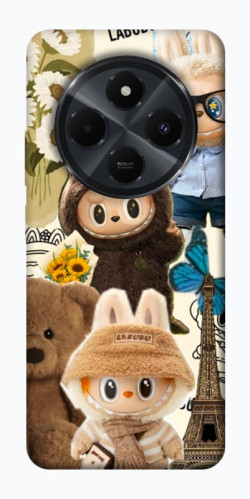 Чехол itsPrint Labubu mood для Xiaomi Redmi 14C / Poco C75