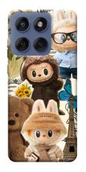 Чехол itsPrint Labubu mood для Motorola Edge 60 Fusion