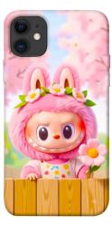 Чехол itsPrint Labubu flower для Apple iPhone 11 (6.1")