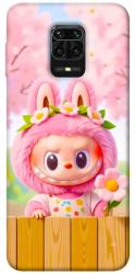 Чехол itsPrint Labubu flower для Xiaomi Redmi Note 9s / Note 9 Pro / Note 9 Pro Max